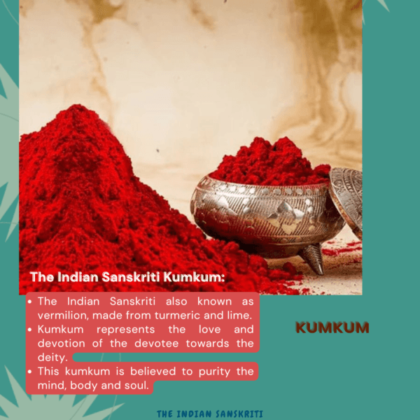 Indian sanskriti 100% Natural Red Kumkum