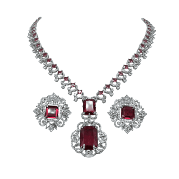 Necklace long & prime Kundan Beads - Image 2