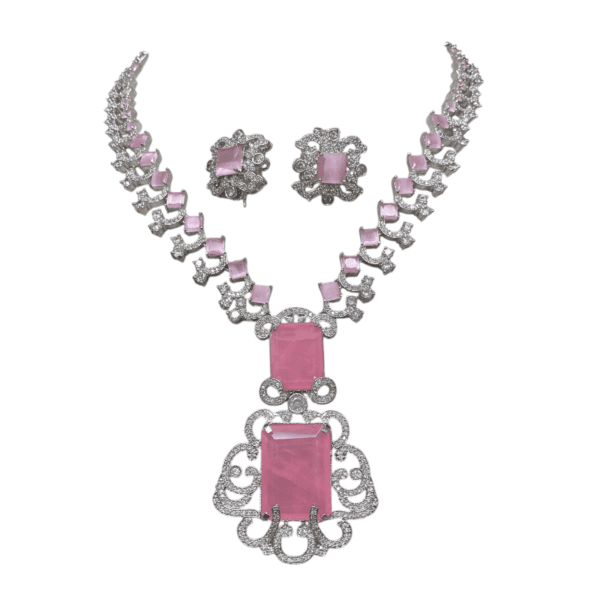 Necklace long & prime Kundan Beads - Image 5