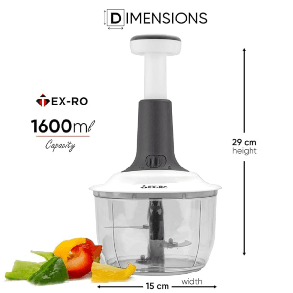 Push Chopper for Kitchen Use - Image 3