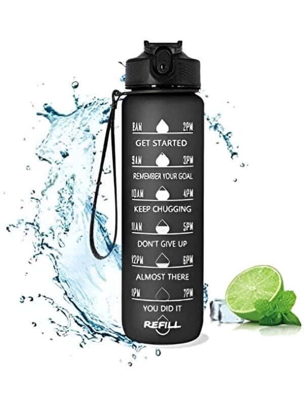 1L Sipper Water Bottle with Motivational