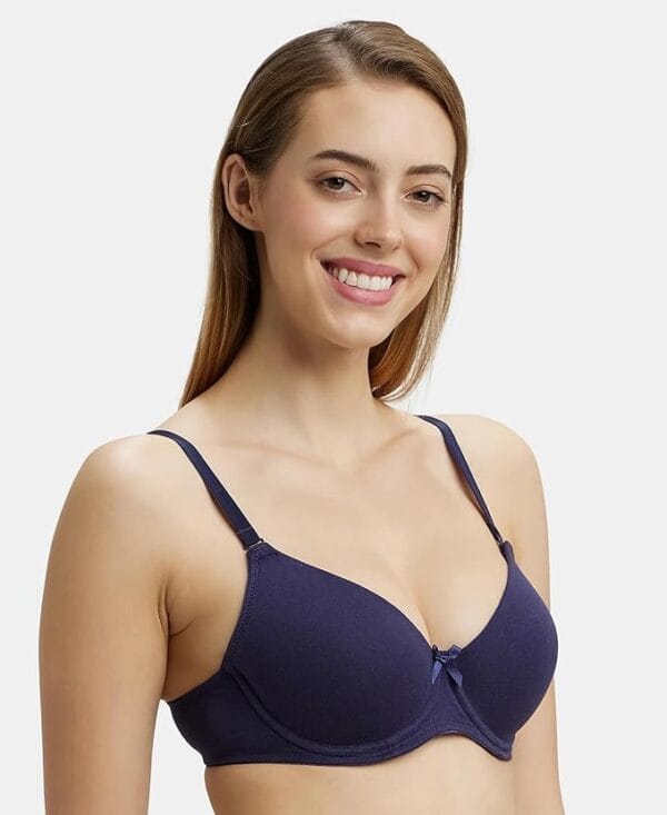 Jockey Women's Cotton Lightly Padded  Bra - Image 3
