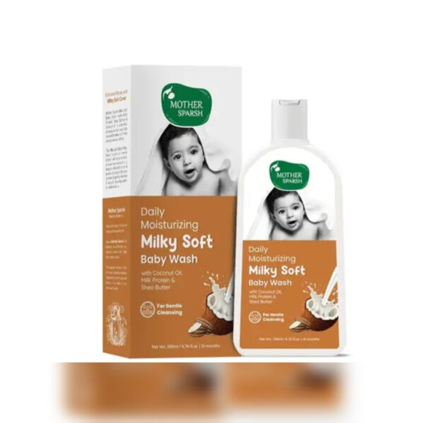 Milky soft body wash