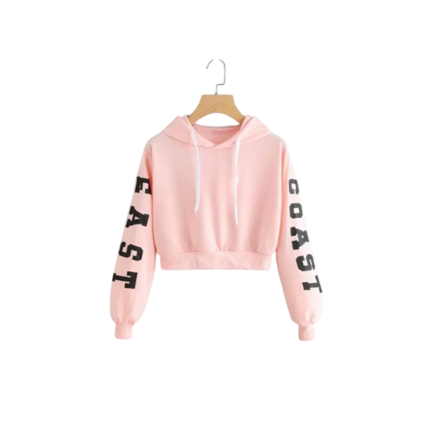 Women Cropped Hoodie - Image 2