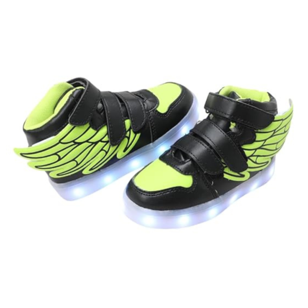Boys and Girls USB Rechargeable Sneakers