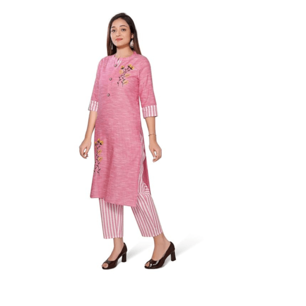 embroidery kurta with pant