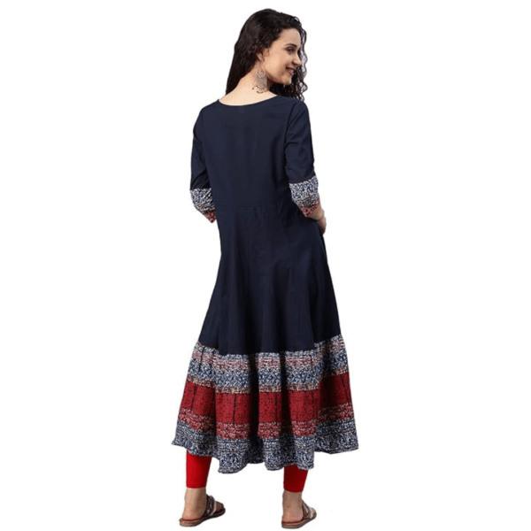 Anarkali Cotton Kurti - Image 2