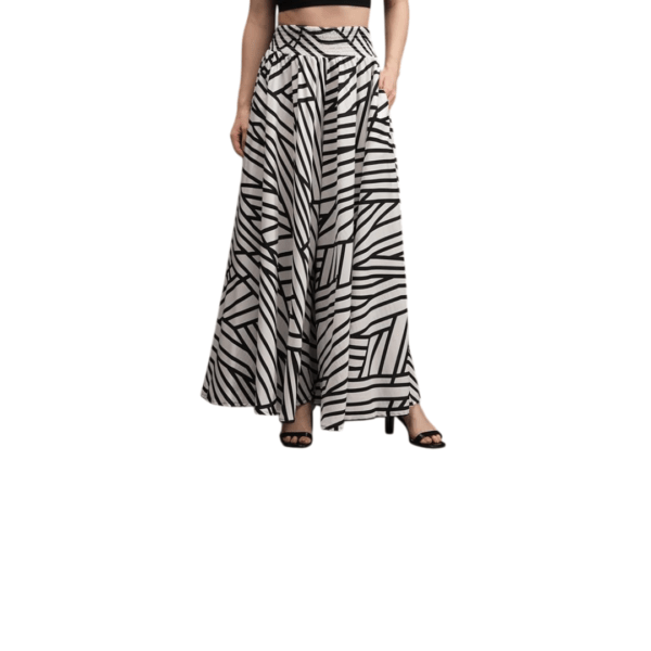 Women Printed Flared Piazo