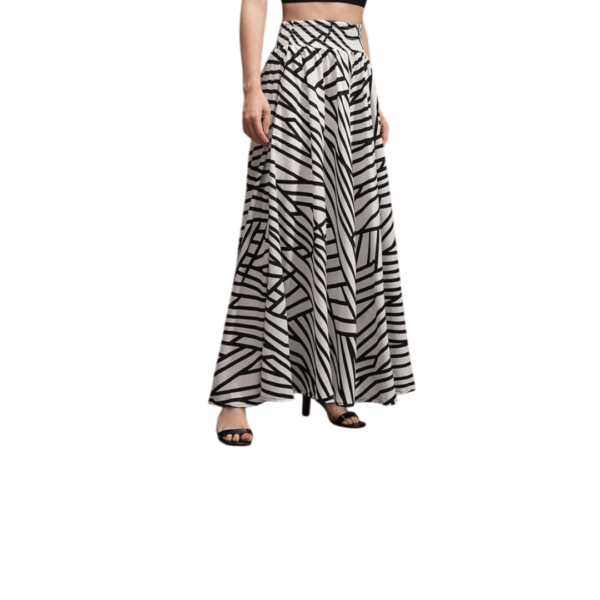 Women Printed Flared Piazo - Image 2