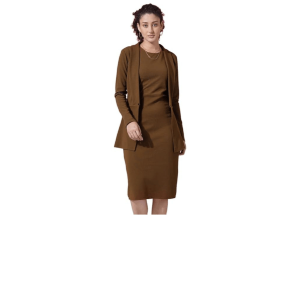 Dress With Blazer For Women