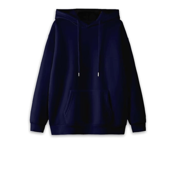 Hooded Cotton Fleece Sweatshirt