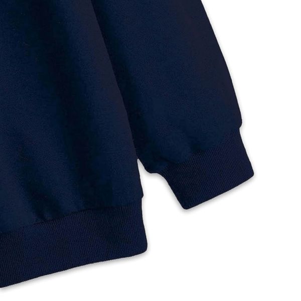 Hooded Cotton Fleece Sweatshirt - Image 3