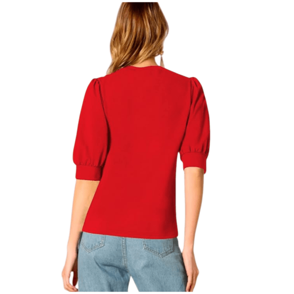 Women's Puff Sleeve Top - Image 2